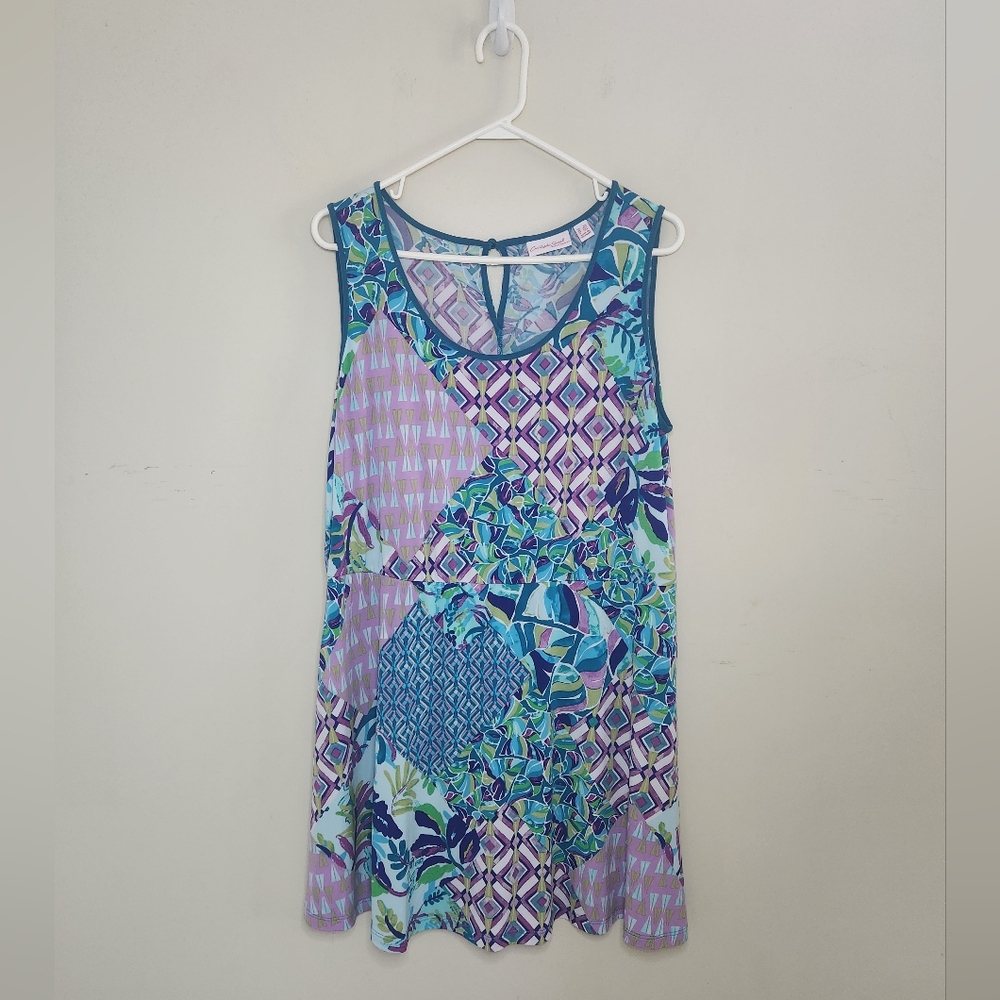 Women's Susan Graver Courtside Social Athletic Dress Sz Petite Large - Picture 9 of 9